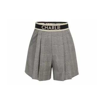 Charlie Luciano Casual Shorts Unisex Gray