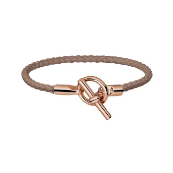 HERMES Calfskin Bracelets Women's