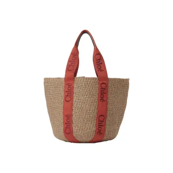 Chloe Calfskin Handbag Women's Orange