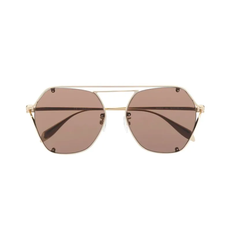 Alexander McQueen Sunglasses Women's Brown-1