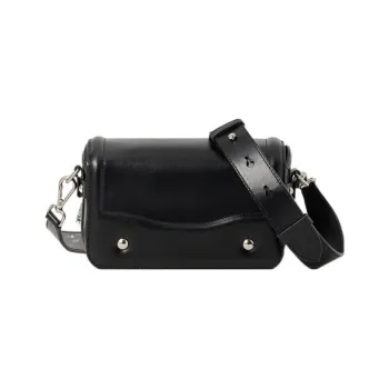 Lemaire Cow Leather Shoulder Bag, Crossbody Bag Mini Women's Black
