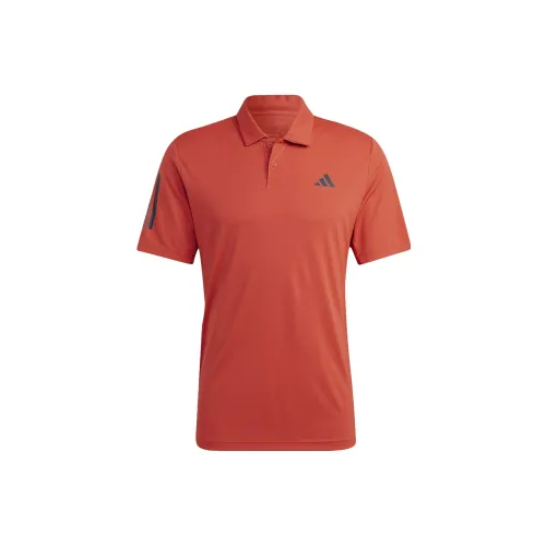 Adidas Polo Shirts Men Orange