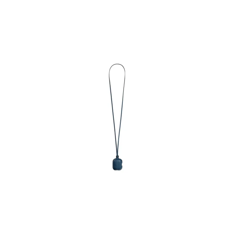 HERMES Swift Leather AirPods Pro Protective Case Earphone Case Unisex 7U Navy Navy-4