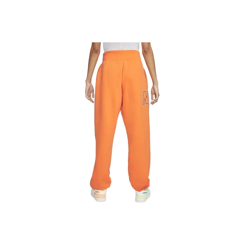 Nike Knitted Sweatpants Women's Orange Red-1