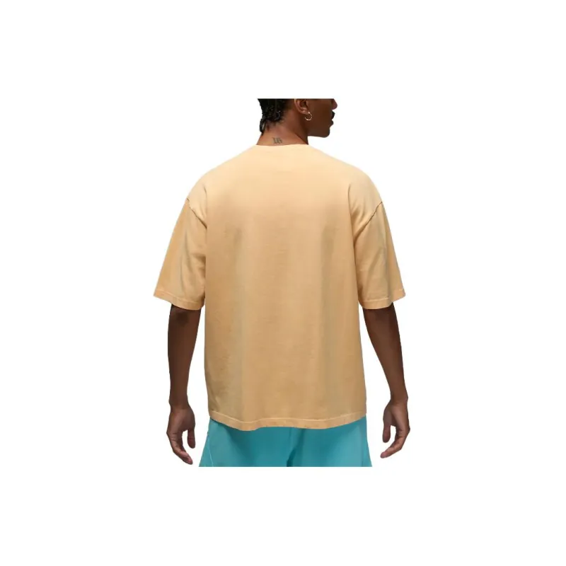 Jordan T Shirts Men Earth Yellow-1