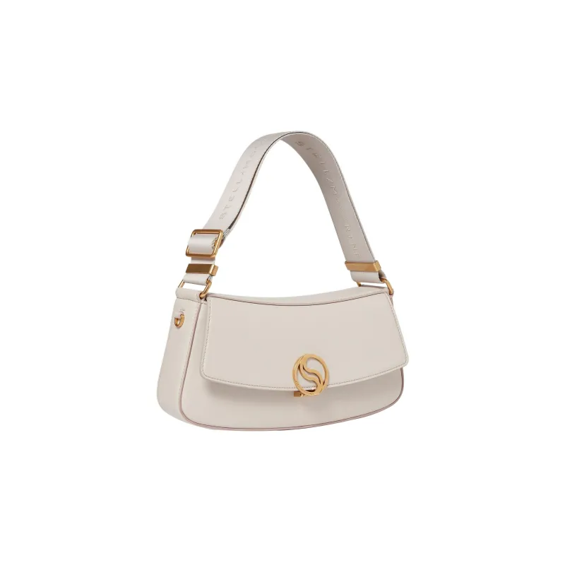 Stella McCartney Recycled Polyester Handbag Shoulder Bag Women's White-1