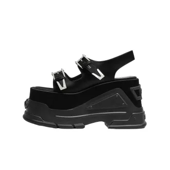 VERSACE Women's Medusa Anthem Platform Sandal 'Black'