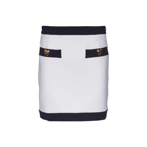 MOSCHINO Casual Short Skirts Women's White
