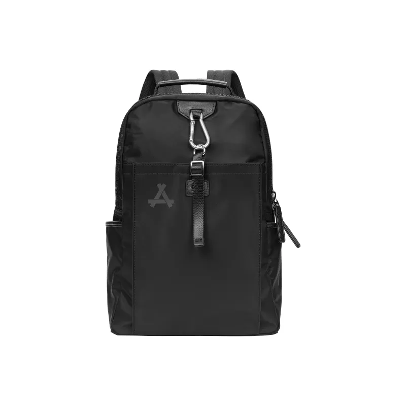 KONADCT Nylon Fabric Backpack Large Size Unisex Black-0