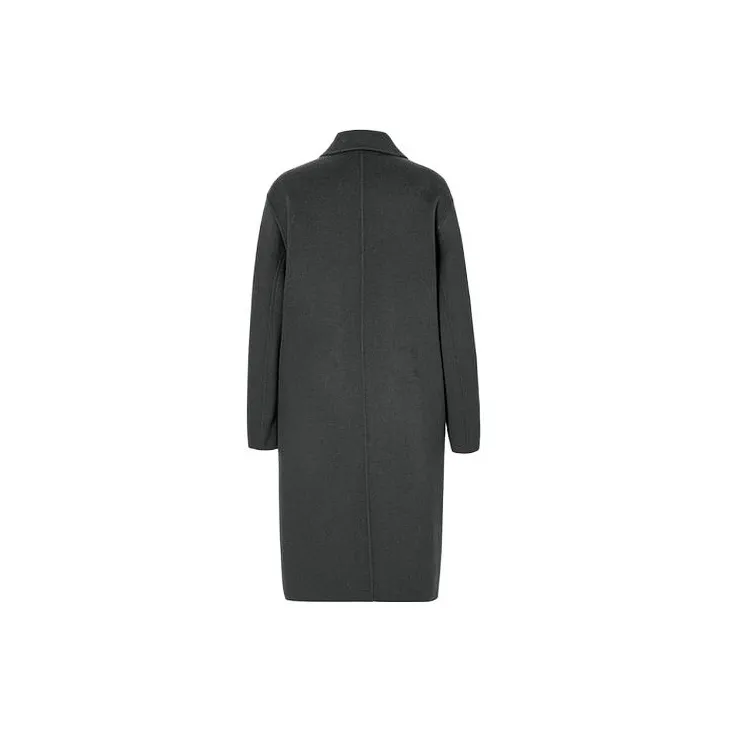SEIFINI Coats Women's Navy Blue-1