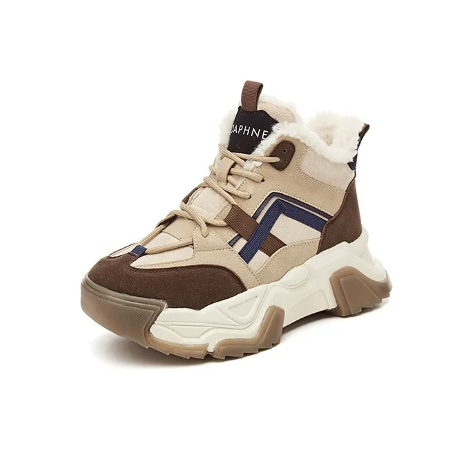 DAPHNE Low Top Couple Platform Shoes Women's-3