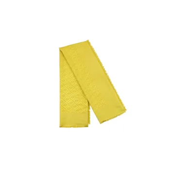 FENDI Knit Scarves Women's Yellow