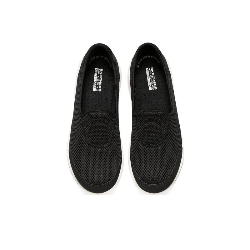 Skechers Go Walk Classic Casual Shoes Women's Low Top Black/White-2