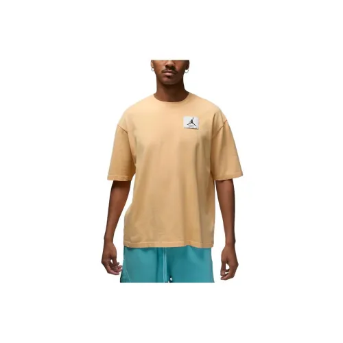 Jordan T-Shirts Men Earth Yellow