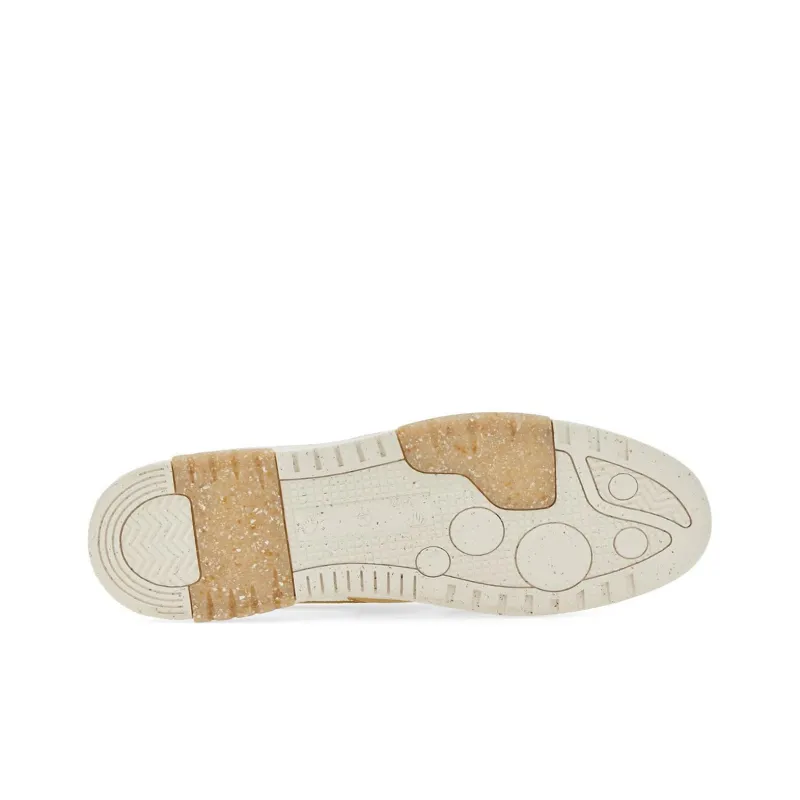 OFF-WHITE Out Of Office Stylish Skateboarding Shoes Men's White Gold-4