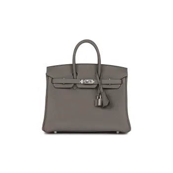 HERMES Birkin Togo Calfskin Birkin Bag Handbags Regular Women's 0L Grismeyer Cumulonimbus Gray