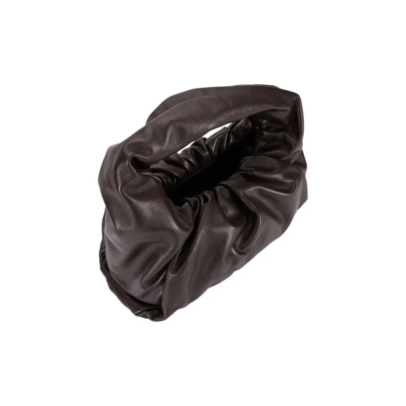 Bottega Veneta Calfskin Cloud Bag Handbag Regular Women's Brown-3