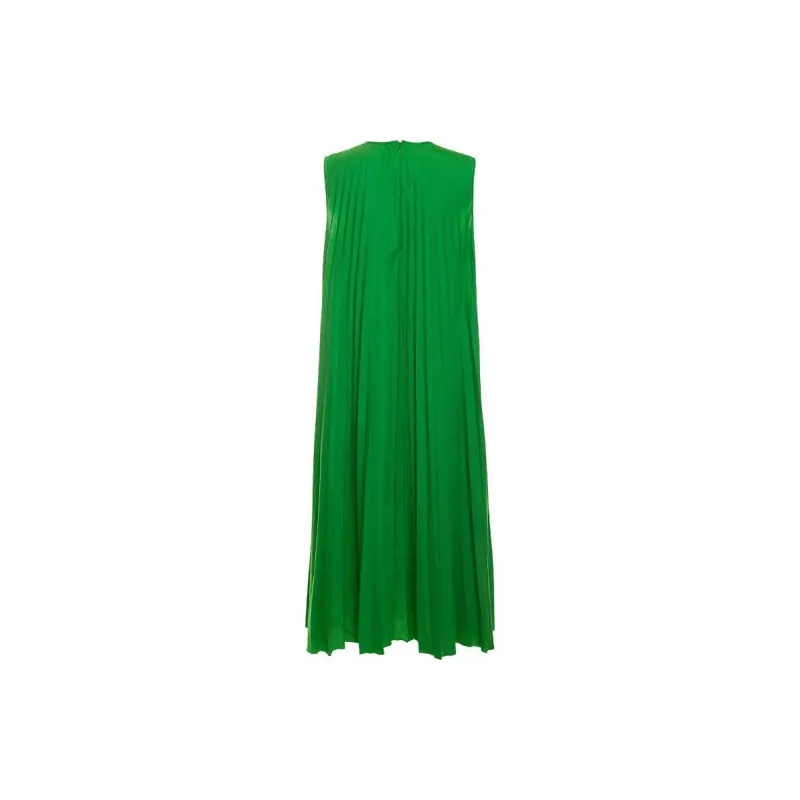 RED VALENTINO SS23 Sleeveless Dress Women's Green-1