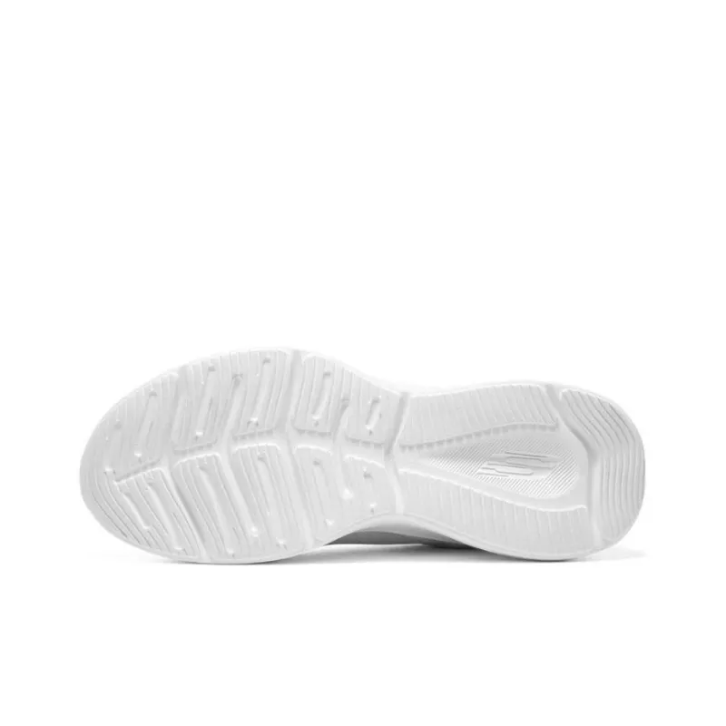 Skechers Skech Lite Pro Cushioning, Wear Resistant Low Top Sneakers Men's White Black-4