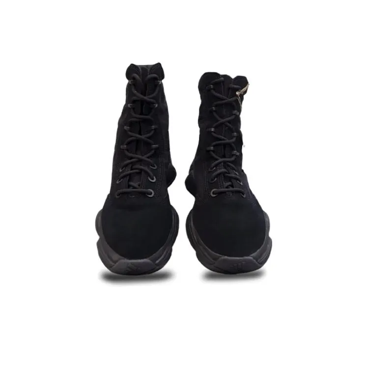Adidas 500 Tactical Durable Breathable High-Top Outdoor Shoes Men's Black-3