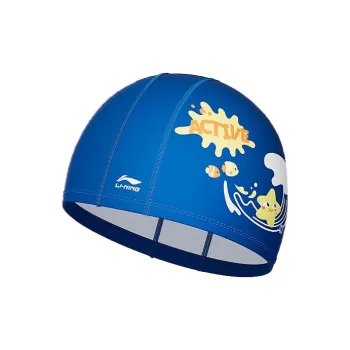 LiNing Swimming Caps PU Kids' Dark Blue