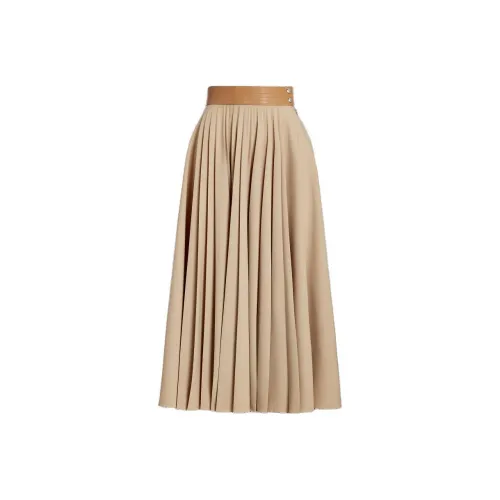 Polo Ralph Lauren SS23 Casual Long Skirts Women's Beige