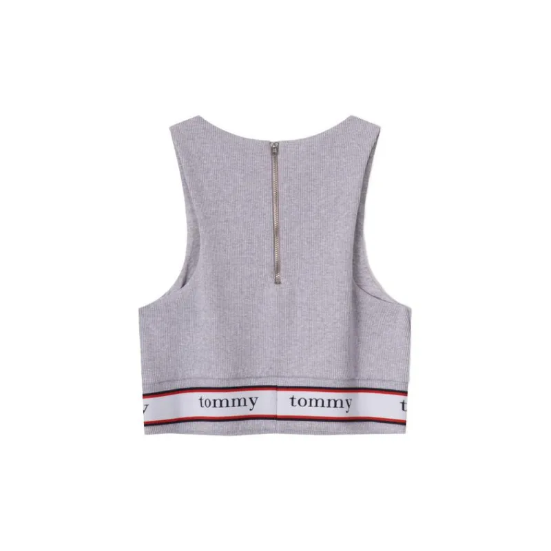 Tommy Hilfiger Tank Tops Women's Gray PJ0-1
