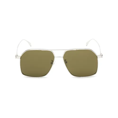 Alexander McQueen Geometric Frame Sunglasses