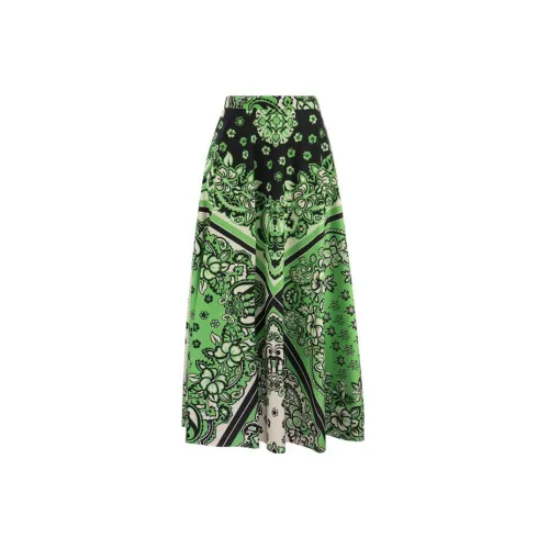 RED VALENTINO Casual Long Skirts Women's Green