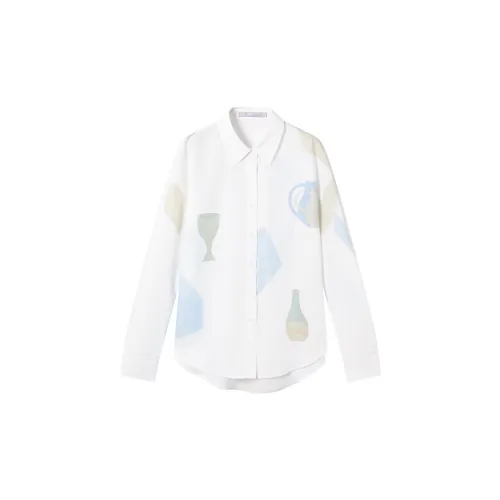 DIALOGUE Kay Levine Shirts Women's White