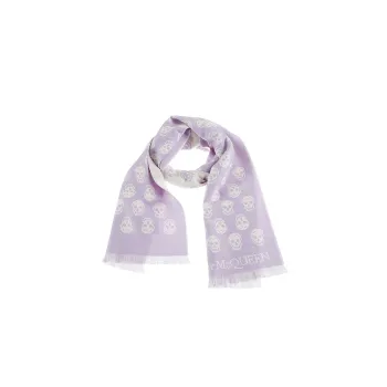 Alexander McQueen Knit Scarves Women's Purple