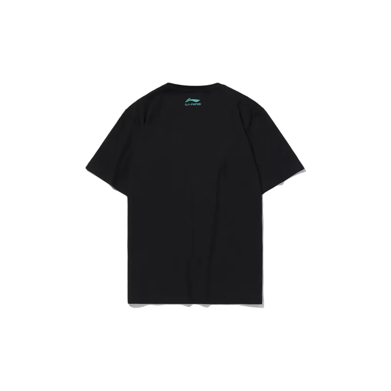 LINING Sports Fashion Collection T Shirts Unisex Black-1