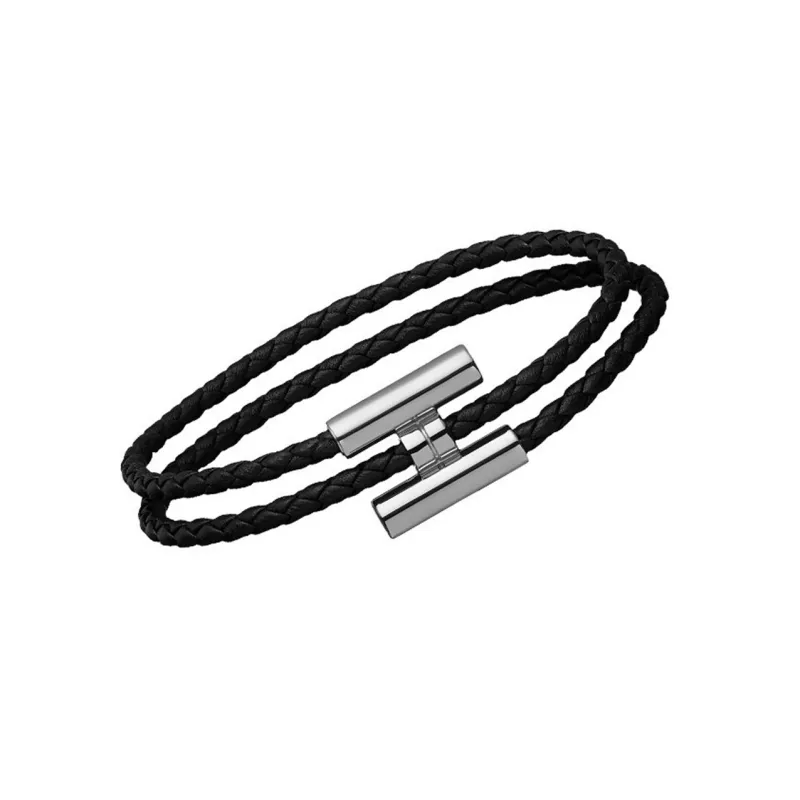 HERMES Tournis Tresse Wristbands Men-1