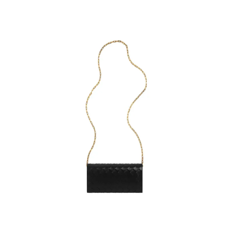 Bottega Veneta Chained Intrecciato Wallet-2