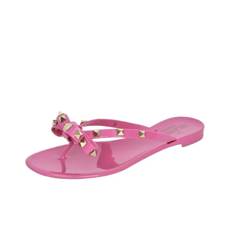 Valentino Flip Flops Women's Pink-2
