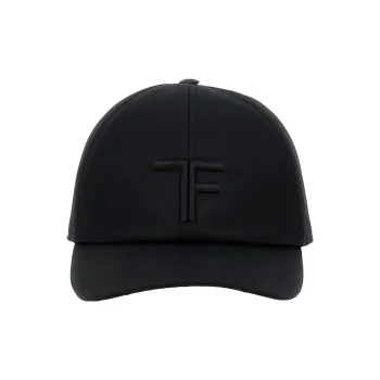 TOM FORD Embroidered logo Cotton Cap
