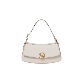 Stella McCartney Recycled Polyester Handbag Shoulder Bag Women's White