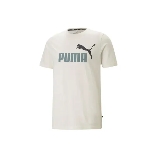 PUMA T-Shirts Men Off White