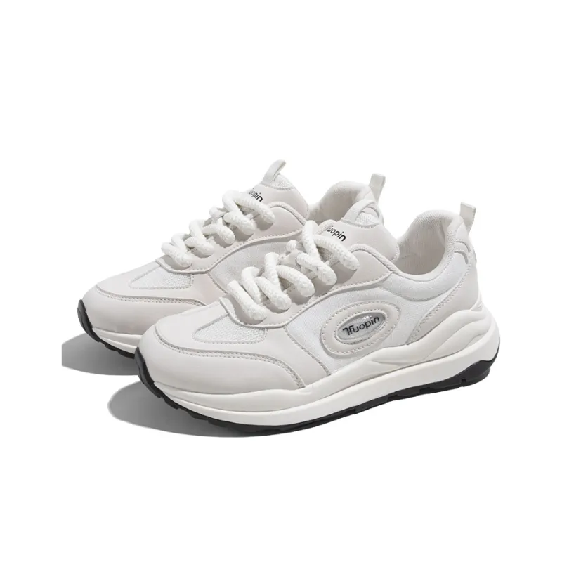 TUOPIN Slip Resistant, Breathable, Lightweight, Height Increasing Low Top Casual Shoes Women's-2