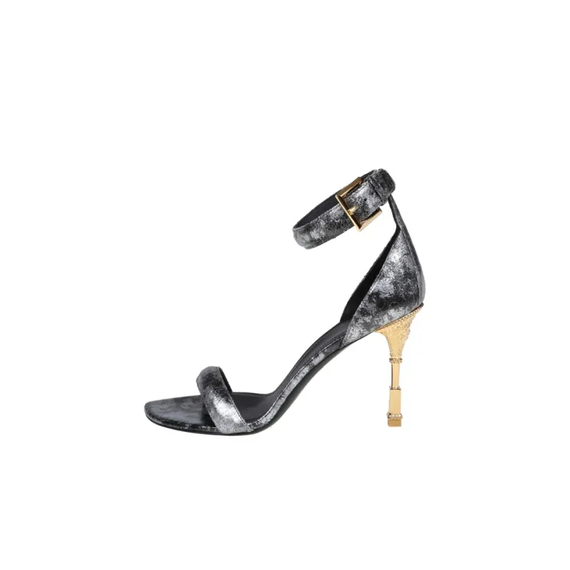 BALMAIN Buckle-Fastening Heeled Sandals Women's-0