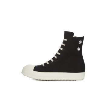 Rick Owens DRKSHDW Sneaks High Black Milk Women's