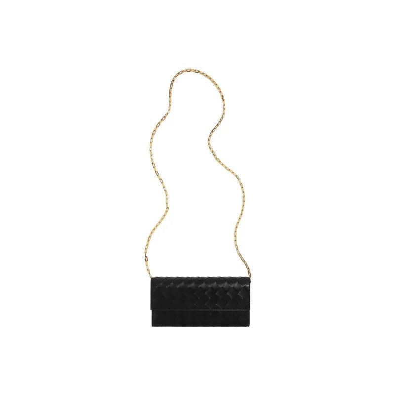 Bottega Veneta Chained Intrecciato Wallet-0