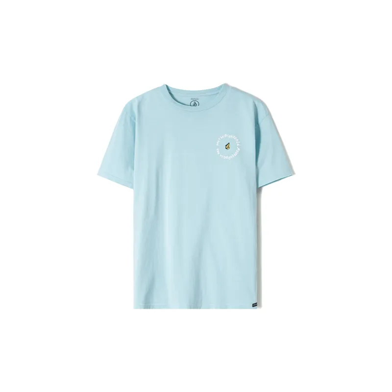 VOLCOM T-Shirts Unisex Blue-1