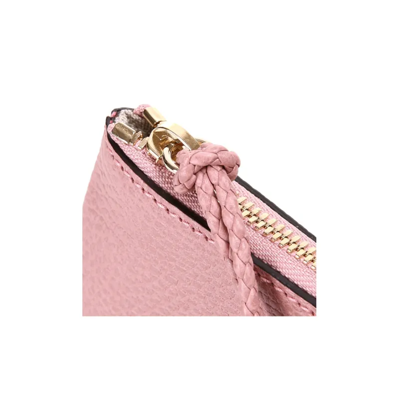 GUCCI Leather Clutch Women's Pink-4