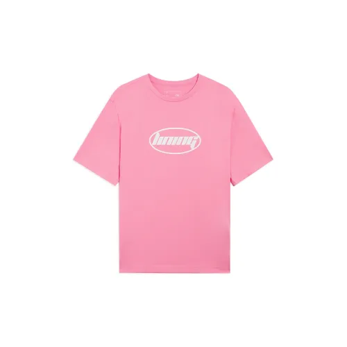 LINING Sports Life Collection T-Shirts Unisex Dawn Light Pink