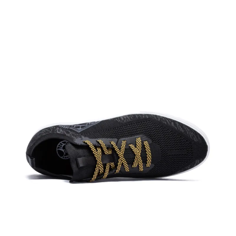 CHCH Casual Shoes Men Low Top Black-4
