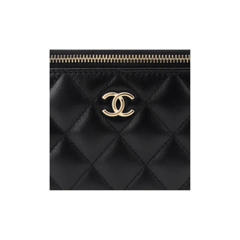 CHANEL Sheepskin Box Bag, Shoulder Bag, Crossbody Bag, Handbag Regular Women's Black-4