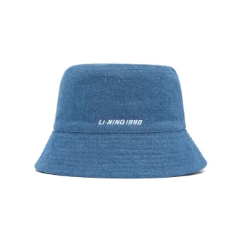 LI NING 1990 Classic Collection Bucket Hats Unisex Dark Blue