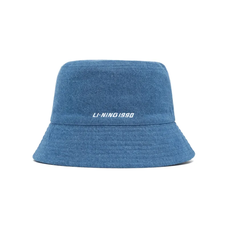 LI NING 1990 Classic Collection Bucket Hats Unisex Dark Blue-0
