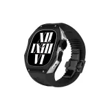 Titanium Alloy Black Case ◇ Black Strap